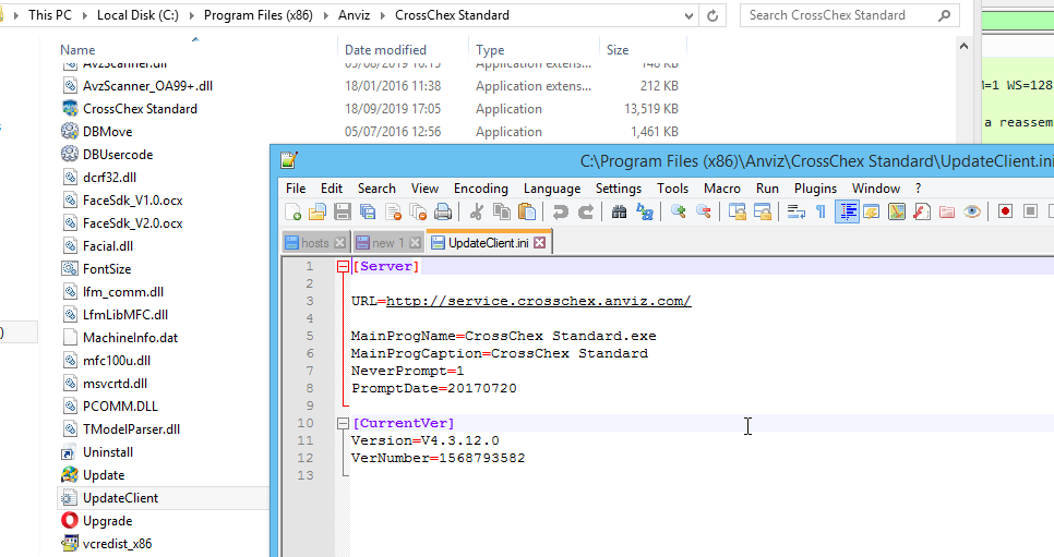 Anviz Export table